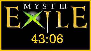 Myst III Exile Speedrun Xbox Best Ending PB 43:06