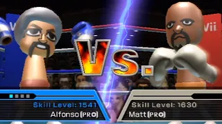 MATT vs ALFONSO wii sports boxing