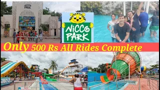 Nicco Park kolkata ।। Nicco Park Water Park।।Nicco park All Rides।। only 500 Rs all rides complete