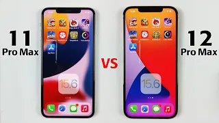 iPhone 11 Pro Max vs iPhone 12 Pro Max SPEED TEST 2022 | Worth Upgrading in 2022 After iOS 15.6?