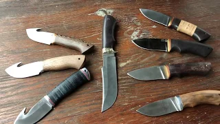 Обзор шкуросьемных ножей для охоты