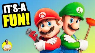 Super Mario Bros. Movie - Review (It's-A Fun!) | CARTOON REVIEW