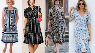 VESTIDOS PARA MULHERES COM MAIS DE 40, 50, 60 e 70 ANOS | CASUAL e ELEGANTE | DICAS DE MODA