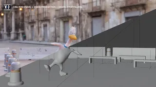 Duck Dance (Before and After) - VFX Breakdown 3D Animation and Rendering