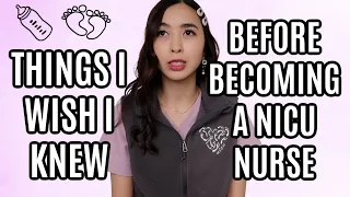 Things I Wish I Knew Before Becoming A NICU Nurse. Advice For New NICU Nurses