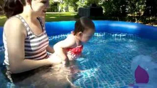 Brave Swimming Baby!