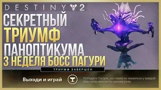 Destiny 2 Секретный триумф ПАНОПТИКУМА 3 недели❗ ВЫХОДИ И ИГРАЙ❗500 Империалов❗