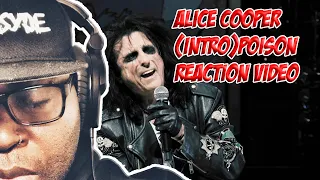 Alice Cooper - (Intro) - Poison REACTION VIDEO