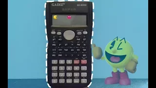 Como jugar Pac-Man en tu calculadora 100tifica 100% real no facke