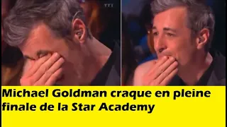 Michael Goldman en larmes, il craque en pleine finale de la Star Academy