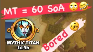 Empires & Puzzles Mythic Titan : Flags 8-12 = Didn’t waste SoA !🥱🙄🤣