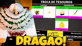 O Que as Pessoas Oferecem Pela Fruta DRAGON Antes da Atualização do Blox Fruits