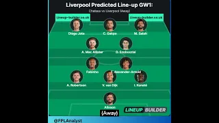 Gameweek 1 : Team by Team Predicted Lineups | Fantasy Premier League 2023/24 | 29th July