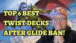 Top 6 BEST TWIST DECKS After the Bans - Hearthstone Twist New Age July 2023