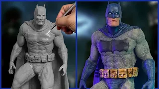 Sculpting Batman | DC | Comic Ver. | Polymer Clay | Timelapse