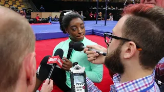 Interview: Simone Biles - Day 2, 2018 US Championships