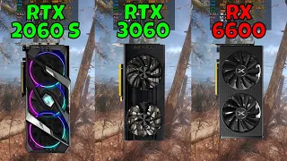 RTX 2060 Super vs RTX 3060 vs RX 6600 (In 10 Games) 2023