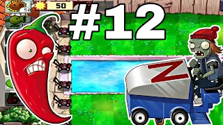 Plants vs zombies walkthrough part 12 | Jalapeno 🌶️🥵