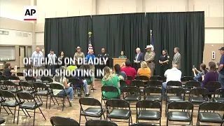 Officials on deadly school shooting in Texas