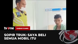Cerita Sopir Truk yang Menyebabkan Laka Beruntun di GT Halim Utama | Kabar Siang tvOne