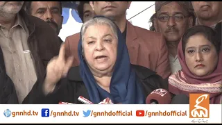 LIVE | PTI  Leader Yasmin Rashid Important Media Talk | GNN