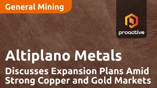 Altiplano Metals CEO Discusses Expansion Plans Amid Strong Copper and Gold Markets