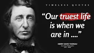 30 Best Henry David Thoreau Quotes that will Inspire you. | Timeless Quotes