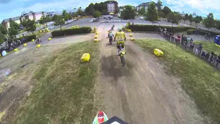 Supermoto Onboard #24 Sankt Wendel N2 Finale, May 2015