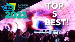 Top 5 BEST Things I saw in Vegas At CES 2023!