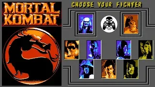 Mortal Kombat / NES/Dendy/Famicom прохождение Scorpion