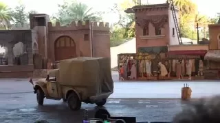 4K Indiana Jones Epic Stunt Spectacular!, Disney's Hollywood Studios, Orlando Fl, 12-27-15 Front Row