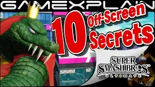 10 Secrets Hidden Off-Screen in Super Smash Bros. Ultimate (Easter Eggs)