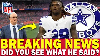 JUST LEFT! DID YOU SEE WHAT HE SAID ABOUT CEDEE LAMB STAYING ON?🏈 DALLAS COWBOYS NEWS NFL