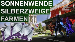 Destiny 2 Sonnenwende Silberzweige schnell farmen Deutsch/German