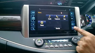 Toyota Crysta MID & Navigation - 1.Buttons Overview