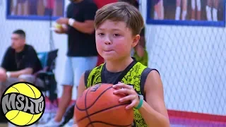 Cade Krueger LOCKS UP & GETS BUCKETS at the 2018 EBC Jr All American Camp