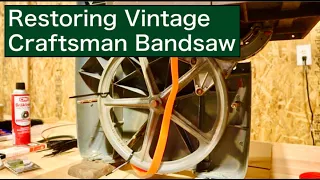 Restoring Vintage Craftsman Bandsaw | A Detailed Rebuild