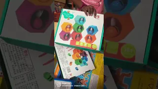 Trending wooden toys for kids education, early child development toys, Montessori education, baby