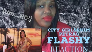 City Girls Ft  Kim Petras   Flashy  REACTION