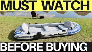 NEWEST Intex Excursion 5 - Review, How To, Set Up - Portable Inflatable Boat