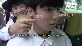 BTS HYUNGS ADORING & PLAYING WITH BABY JUNGKOOK