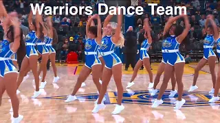 Warriors Dance Team (Golden State Warriors Dancers) - NBA Dancers - 10/6/2021  dance performance
