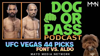UFC Vegas 44 Picks, Bets, Predictions | Font vs Aldo Fight Previews & DraftKings Picks