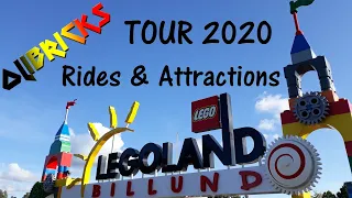 LEGOLAND BILLUND (Denmark) Tour 2020 - Rides & Attractions