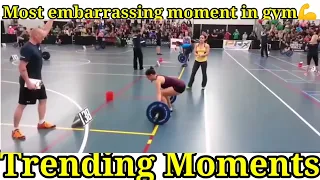 Most embarrassing moment in gym 💪 | Funniest Moments