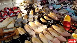 Sunday Bazar Karachi || Ladies Khussa Sandals, Shoes || Footwear collection || Nafeesa Lifestyle