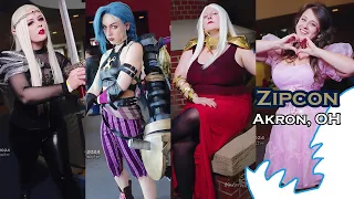 ZIPCON 2024 COSPLAY MUSIC VIDEO: ANIME COMIC CON VLOG AKRON, OHIO HIGHLIGHTS