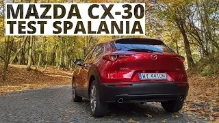 Mazda CX-30 2.0 Skyactiv-G 122 KM (AT) - pomiar zużycia paliwa