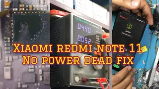 Xiaomi redmi note 11 no power dead fix || Xiaomi redmi note 11 power off dead fix