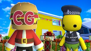 EPIC CHRISTMAS COPS AND ROBBERS! - Wobbly Life Multiplayer Ragdoll Gameplay